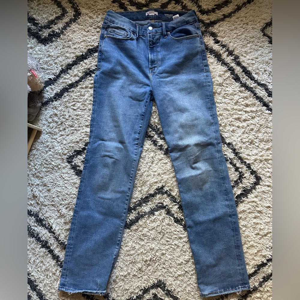 Good Legs Straight Mid-Rise Jeans